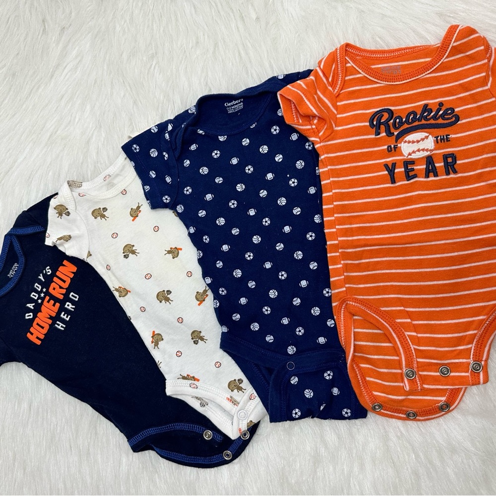 Infant Baby Boy Onesies